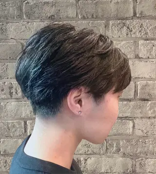 ショート パーマ メンズ カラーソムリエ/ メンズ特化/ 宮澤蓮のヘアスタイル