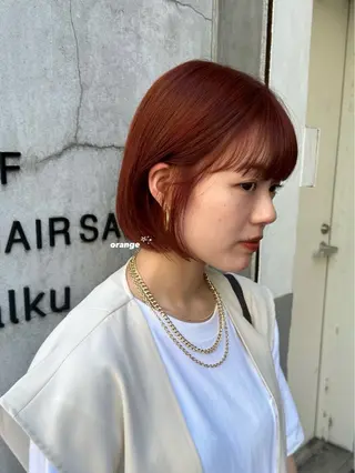 ショート カラー 暖色カラー/レイヤー 🌙 オノユリカのヘアスタイル