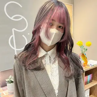 ロング カラー cope'u  emu所属・cope'u moneのヘアスタイル