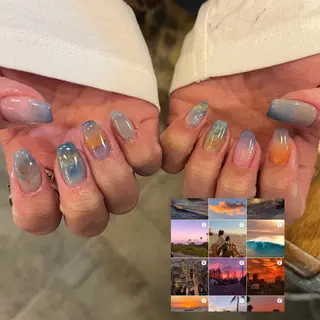 ネイル Trico Antique所属・岩本 杏のネイルデザイン