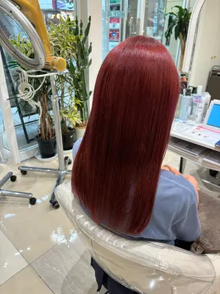 ロング カラー ぷっつりボブ🫧 タケウチアミのヘアスタイル