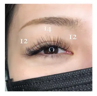 マツエク・マツパ Beauty Salon Karen所属・島袋 育子のマツエク・マツパデザイン