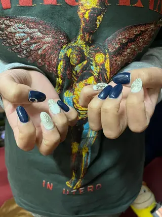 ネイル 🪐富島彩夏 /海外nail🪐のネイルデザイン