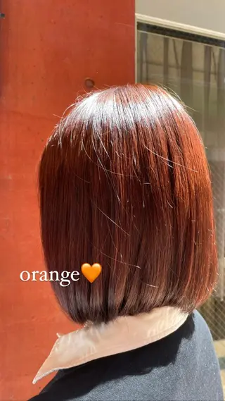 ミディアム カラー loely 💞miyuのヘアスタイル