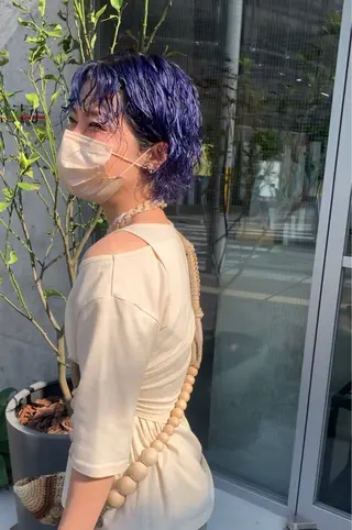 カラー SOYONなんば所属・難波/ハイトーン特化 🎀MIU🎀のヘアスタイル