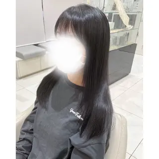 セミロング パーマ 韓国ヘア 🎀中川綾乃🎀のヘアスタイル