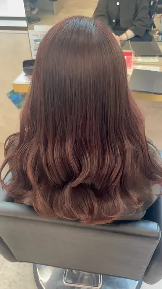 カラー 暖色/髪質改善/ ツヤ髪🎀本田愛来のヘアスタイル