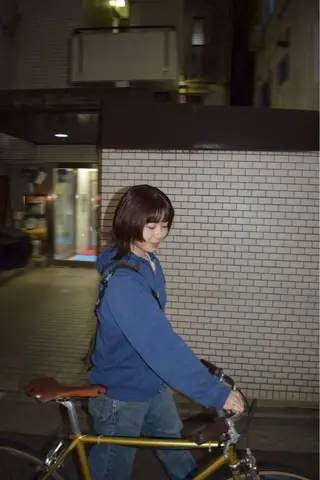 ミディアム アキモト フウガのヘアスタイル