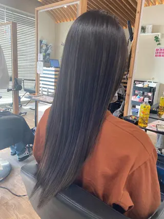 ロング カラー パーマ 関口 友行のヘアスタイル