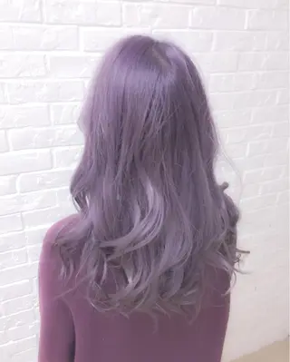 ミディアム セミロング ロング カラー エクステリピート率 No.1 菊池　悠介のヘアスタイル