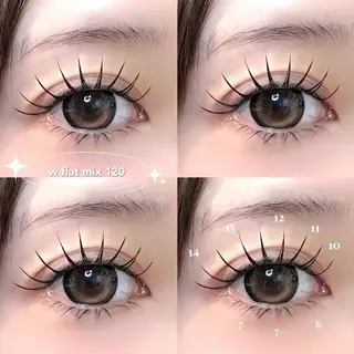マツエク・マツパ TUBOMI所属・TUBOMI 関久美子のマツエク・マツパデザイン