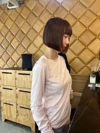 カラー 武石 優愛のヘアスタイル