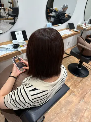 カラー 透明感カラー/ダブル カラー/MAI🎀のヘアスタイル