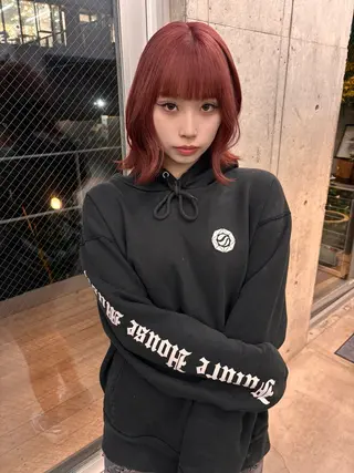 ミディアム カラー yuuna/ ハッシュカット🎀のヘアスタイル