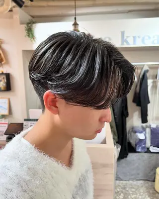 ミディアム パーマ メンズ メンズカットパーマ ✂️ JOYAのヘアスタイル