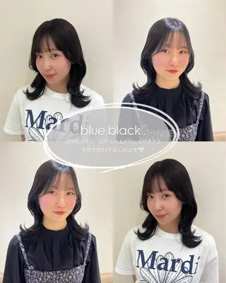 ミディアム 🫧オリーブカラー/ 酸性縮毛矯正銀座🫧のヘアスタイル