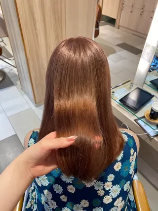 カラー 🦋‪ハイトーンカラ ー🦋‪熊田 史織のヘアスタイル