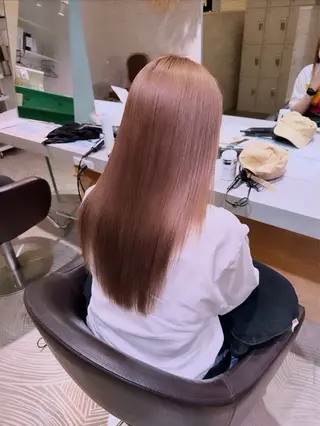 ロング カラー ︎💓愛され🫧セル ｢col大通り」🍀のヘアスタイル