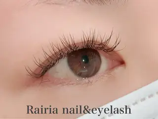 マツエク・マツパ Rairia nail&eyelash所属・Rairia CHIKAのマツエク・マツパデザイン