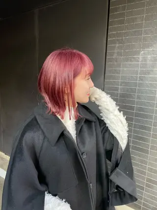 ミディアム akane .のヘアスタイル