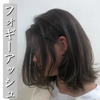 カラー 似合わせ/透明感カラ ー/QUATRO谷口のヘアスタイル