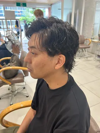 ショート メンズ 大川 綾乃のヘアスタイル