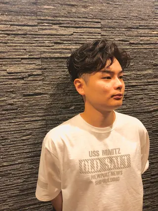 メンズ ヒロ銀座 川崎店所属・ヒロ銀座川崎 志田健介のヘアスタイル