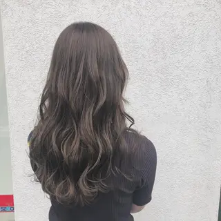 セミロング カラー ヘアアレンジ 【スタイリスト】此木 裕菜のヘアスタイル