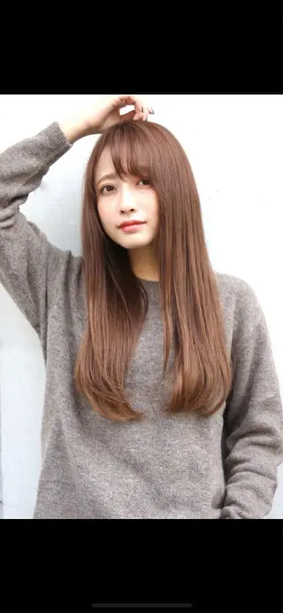 ロング 柏木 輝仁のヘアスタイル