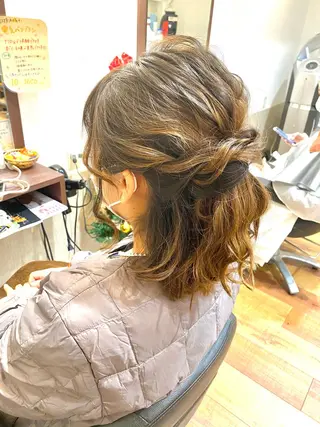ヘアアレンジ 髪質改善 コレマツのヘアスタイル