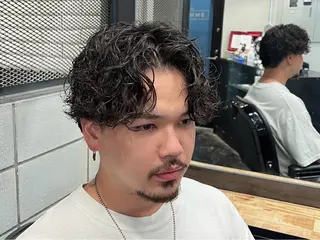 メンズ メンズ特化/パーマ/ メッシュ/竜成のヘアスタイル