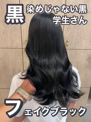 ロング カラー 吉田 裕太朗のヘアスタイル