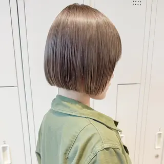 ショート カラー ヘアアレンジ 💗💗韓国レイヤー yu-ki💗💗のヘアスタイル