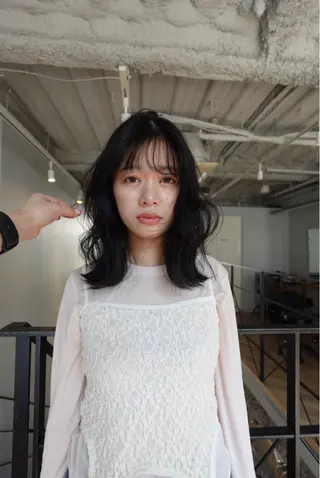 セミロング カラー yuri/伏見/栄/ カットモデルのヘアスタイル