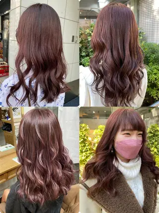 ミディアム カラー 💖ハイライト/ハイ トーン💖MIKIのヘアスタイル