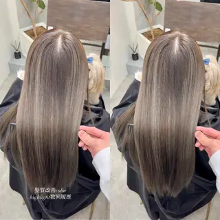 ロング カラー sia所属・縮毛矯正🪞 髪質改善特化谷名勇輝のヘアスタイル