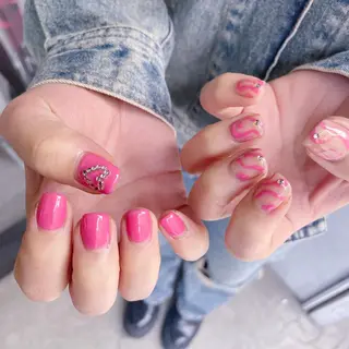 ネイル 長瀬 瑠霞のネイルデザイン