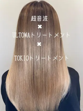 ロング 【髪質改善職人】 岡田成義のヘアスタイル