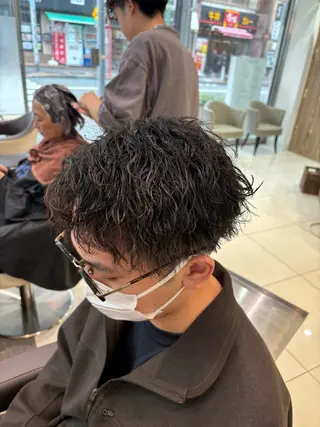 パーマ メンズ 波巻き・カルマ パーマ特化/aoiのヘアスタイル