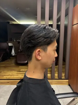 ミディアム メンズ 松澤 侑哉のヘアスタイル