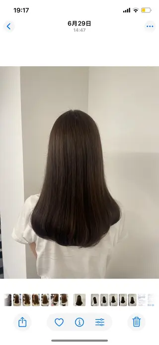 カラー カラーモデル募集/ 森本明花のヘアスタイル