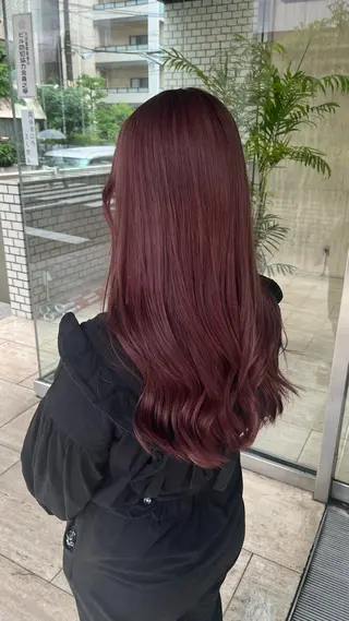 ロング カラー FERIA緑地公園/ すず🫐のヘアスタイル