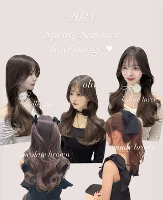 ロング ♡【𝐀𝐬𝐡】♡ 徳井はやとのヘアスタイル