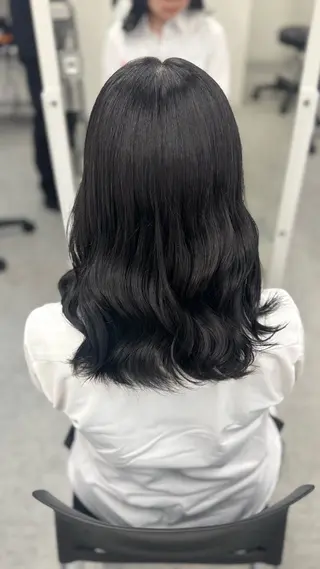 カラー 韓国上品ヘア🤍 ARISA🤍のヘアスタイル