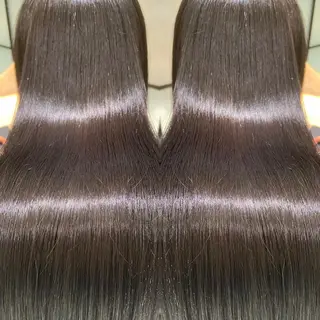 ロング ツバサ 髪質改善のヘアスタイル