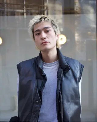 ショート カラー メンズ スパイキーショート メンズカットリュウジのヘアスタイル