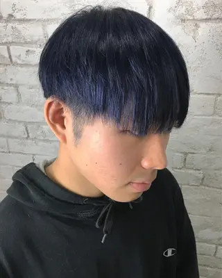 ショート カラー メンズ boutique misakiのヘアスタイル