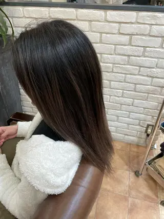 ロング カラー メンズパーマ 本多のヘアスタイル