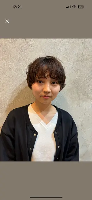 ショート パーマ powderhair_luminity所属・矢澤涼夏 モデル募集中のその他イメージ