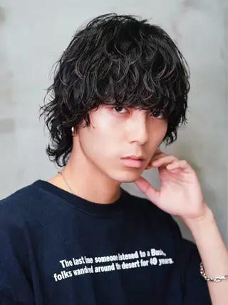 ミディアム MEN'S HAIR SENSE 神南 【メンズヘア センス 】所属・♥️モテ髪美容師♠️ REIのヘアスタイル